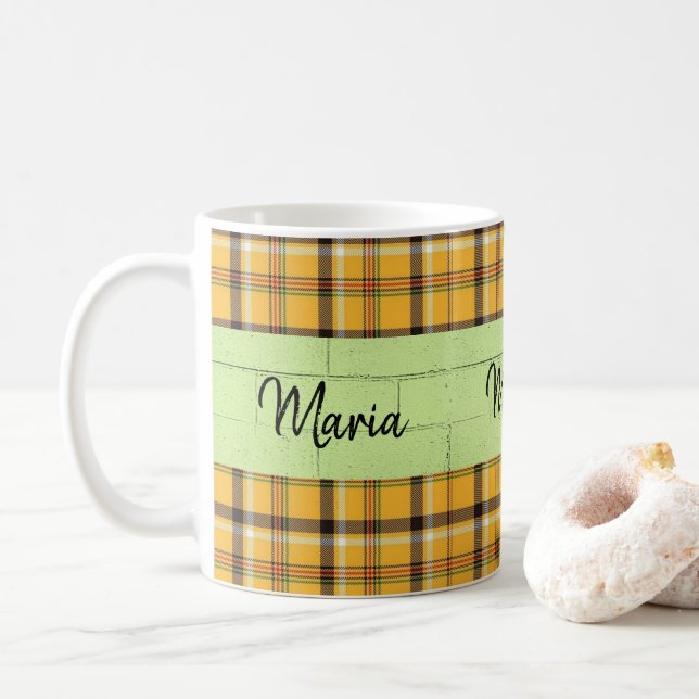 Taza De Café Mugre dorada (Con donut)