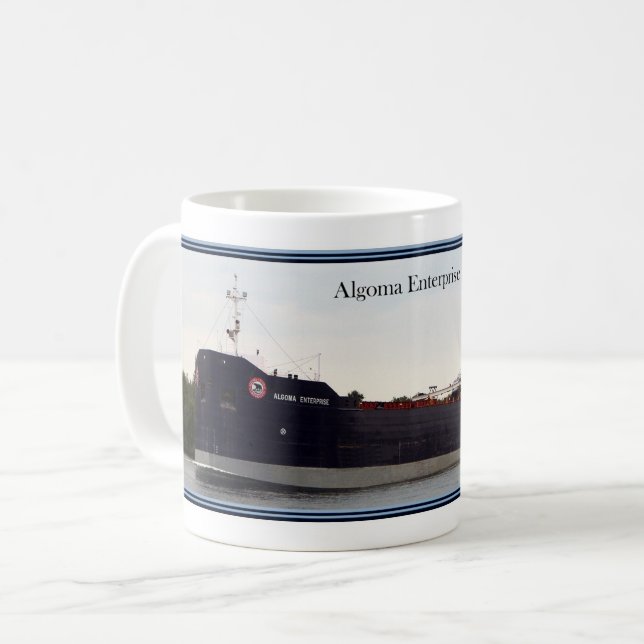 Taza De Café Mugre empresarial de Algoma (Anverso izquierdo)