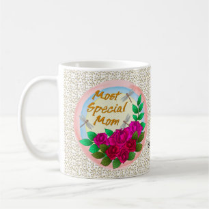 Taza De Café Mugre especial de Rosas de mamá