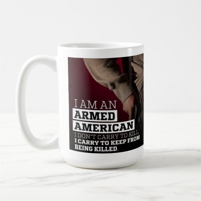 Taza De Café Mugre estadounidense armada (Izquierda)