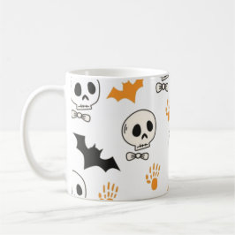 Taza De Café Mugre fantasmal de Halloween