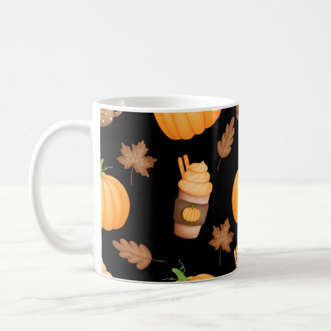 Taza De Café Mugre fantasmal de Halloween (Izquierda)
