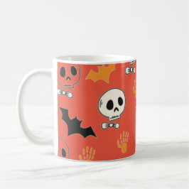 Taza De Café Mugre fantasmal de Halloween