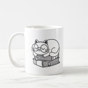 Taza De Café Mugre felina - Perfecto para los amantes del gato.