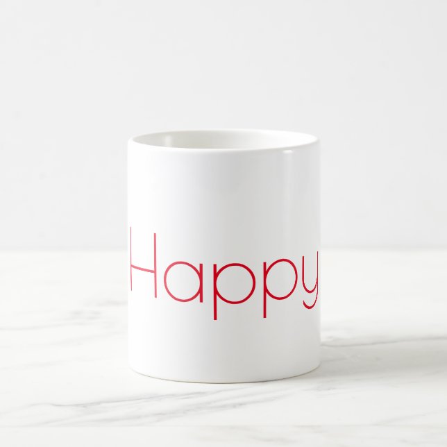 Taza De Café Mugre feliz (Centro)
