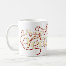 Taza De Café Mugre feliz de año nuevo