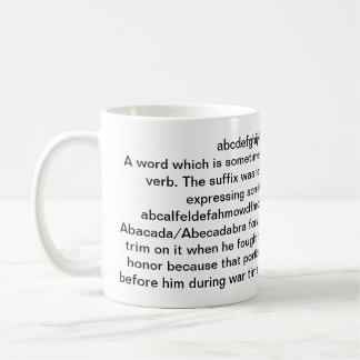Taza De Café Mugre ficticio