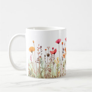 Taza De Café Mugre flor 2