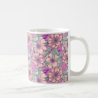 Taza De Café Mugre floral