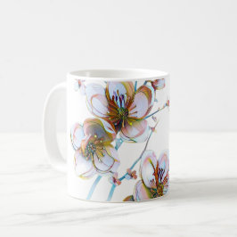 Taza De Café Mugre floral