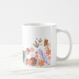 Taza De Café Mugre floral