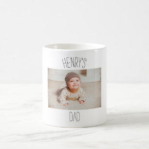 Taza De Café Mugre fotográfica personalizada para bebés