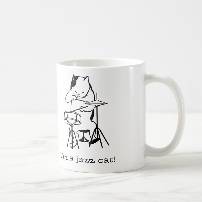Taza De Café Mugre gata jazzy (Derecha)