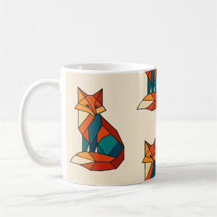 Taza De Café Mugre geométrica