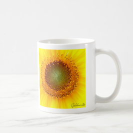 Taza De Café Mugre girasol de proporción dorada