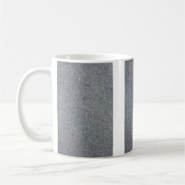 Taza De Café Mugre gris y blanco
