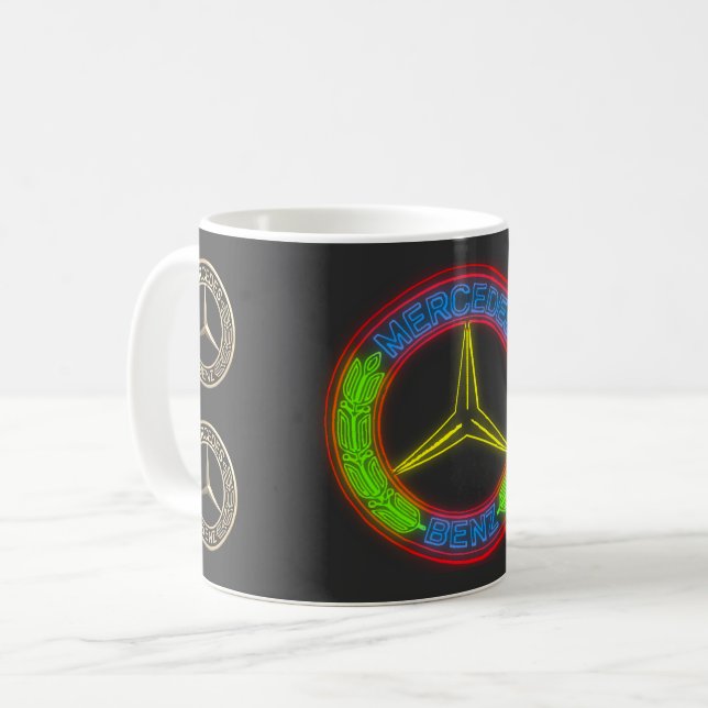 Taza De Café Mugre hincha de Benz (Anverso izquierdo)