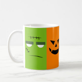 Taza De Café Mugre impresa del personaje de Halloween
