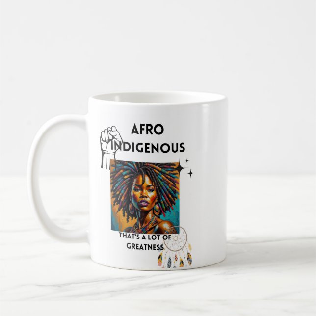 Taza De Café Mugre indígena afro (Izquierda)
