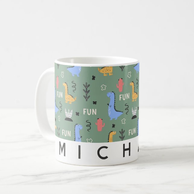 Taza De Café Mugre infantil personalizado (Anverso izquierdo)