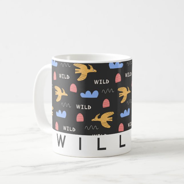 Taza De Café Mugre infantil personalizado (Anverso izquierdo)