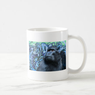 Taza De Café Mugre macaca negra