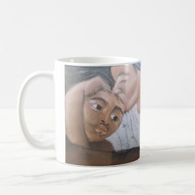 Taza De Café Mugre madre e hijo (Izquierda)