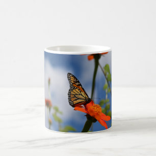 Taza De Café Mugre mariposa monarca