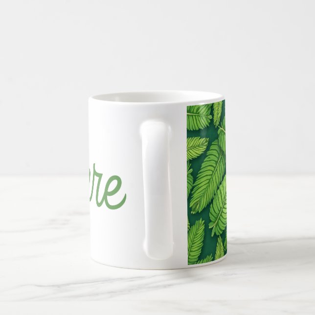 Taza De Café Mugre natural verde (Mango)