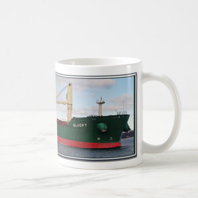 Taza De Café Mugre negra (Derecha)