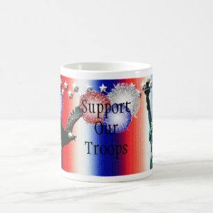 Taza De Café Mugre patriótica estadounidense de EE.UU.