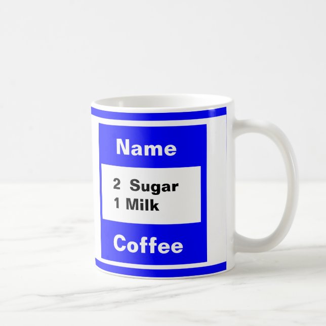 Taza De Café Mugre personal (Derecha)