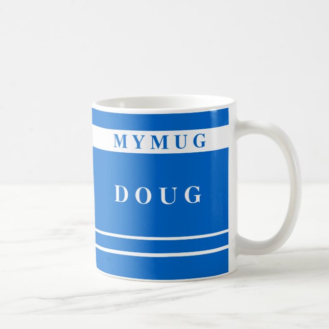 Taza De Café Mugre personalizada (Derecha)