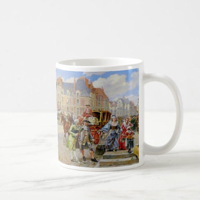 Taza De Café Mugre pintando la calle de París (Derecha)
