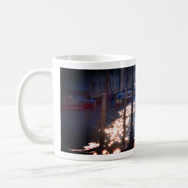 Taza De Café Mugre por el canal de Venecia (Izquierda)