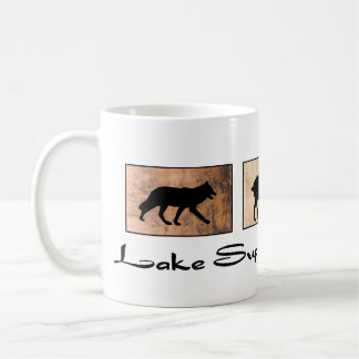 Taza De Café Mugre por vida silvestre en el lago Superior