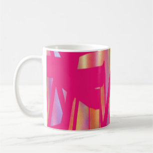 Taza De Café Mugre rosa caliente