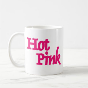 Taza De Café Mugre rosa caliente