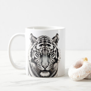 Taza De Café Mugre salvaje del tigre