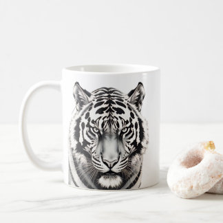 Taza De Café Mugre salvaje del tigre