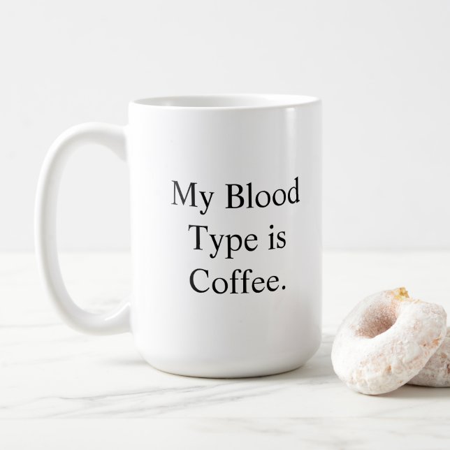 Taza De Café Mugre simple (Con donut)