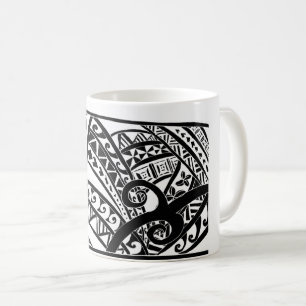 Taza De Café Mugre tribal polinesia