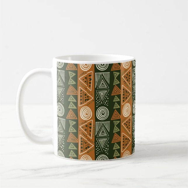 Taza De Café Mugre verde negro (Izquierda)