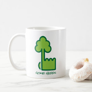 Taza De Café Mugre verde perdido