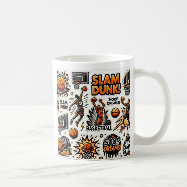 Taza De Café Mugs basketball NBA (Derecha)