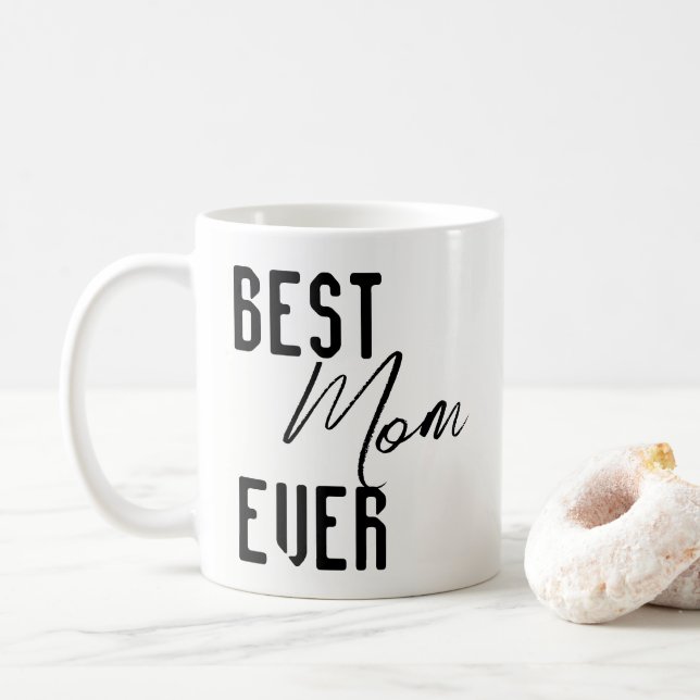 Taza De Café Mugs Best Mom Ever (Con donut)