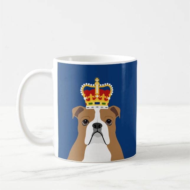 Taza De Café Mugs de Bulldog inglés (Izquierda)