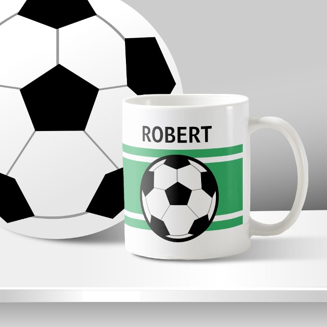 Taza De Café Mugs de café de fútbol personalizado (Subido por el creador)