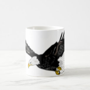 Taza De Café Mugs de café volador de águila estadounidense