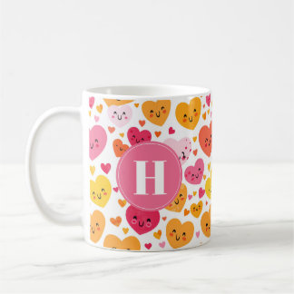 Taza De Café Mugs de Corazones Cutes